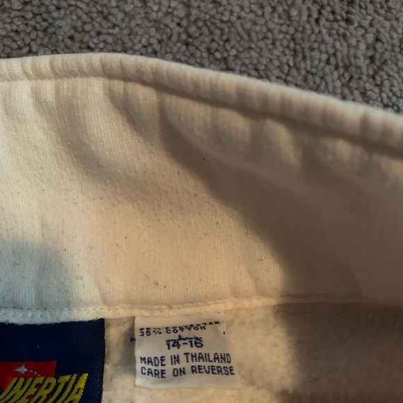 Off white Inertia pull over sweatshirt jacket size L - Picture 4 of 5